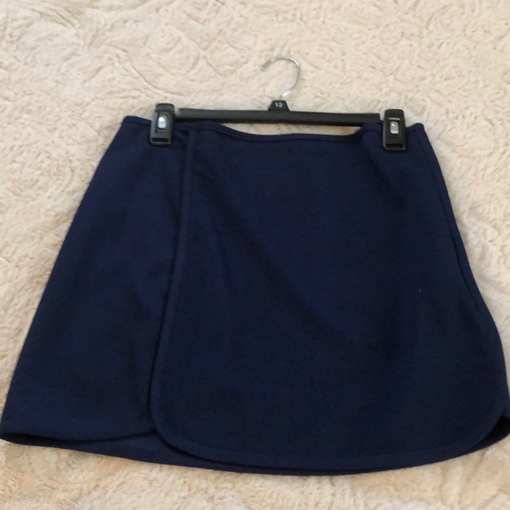 Navy skirt